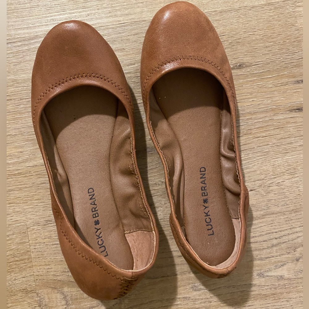 Lucky Brand Women’s Emmie Flats in Bourbon Winter Haze, Size 7.5 - Picture 5 of 5